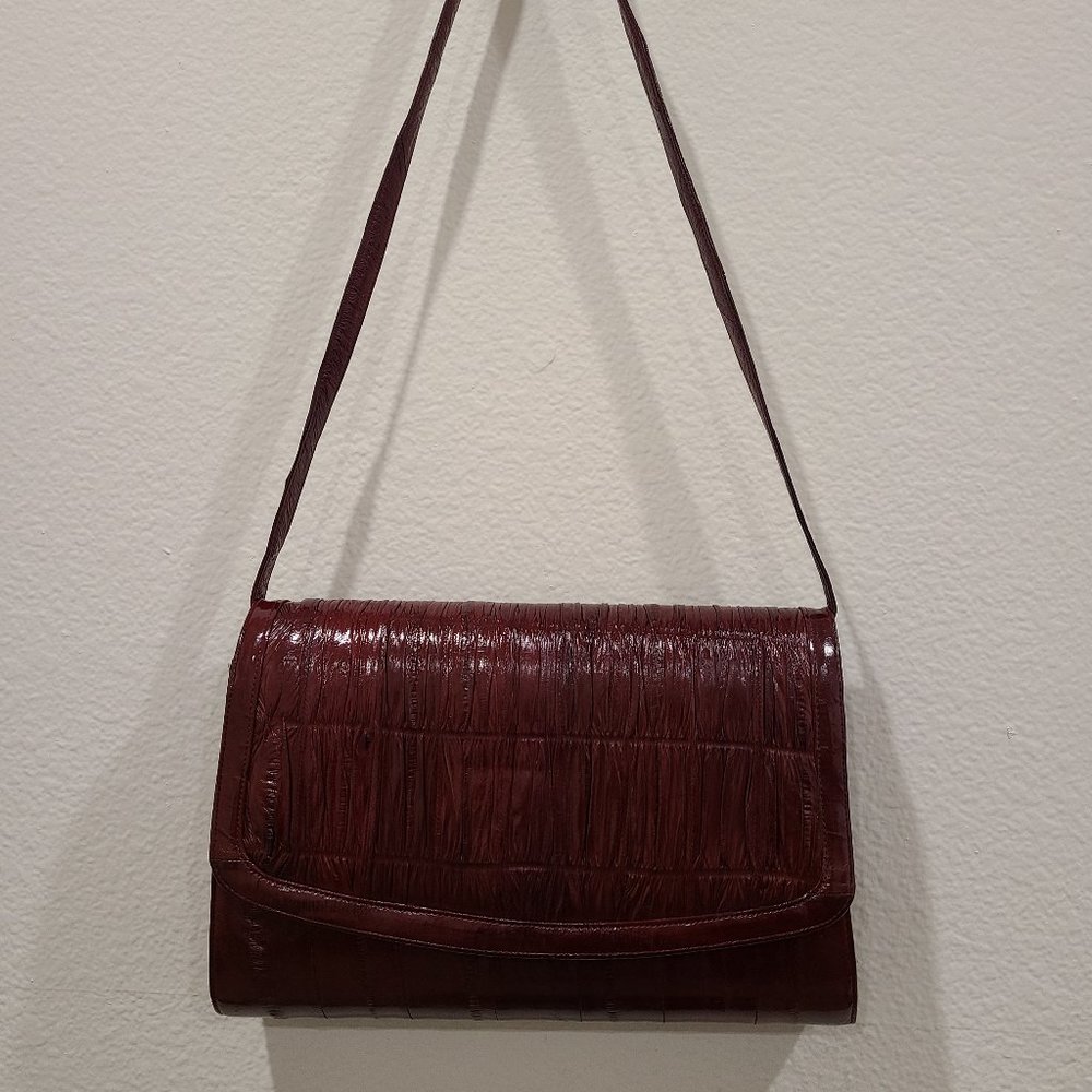 Vintage 70s\80s snakeskin clutch purse